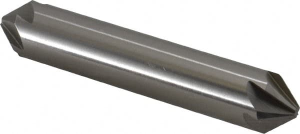 Hertel - 5/8" Head Diam, 5/8" Shank Diam, 6 Flute 82° High Speed Steel Countersink - Benchmark Tooling