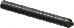 Hertel - 3/16" Head Diam, 3/16" Shank Diam, 6 Flute 90° High Speed Steel Countersink - Benchmark Tooling