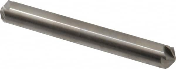 Hertel - 5/16" Head Diam, 5/16" Shank Diam, 6 Flute 120° High Speed Steel Countersink - Benchmark Tooling