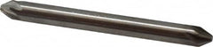 Hertel - 3/16" Head Diam, 3/16" Shank Diam, 6 Flute 60° High Speed Steel Countersink - 2" OAL, Straight Shank - Benchmark Tooling