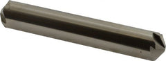 Hertel - 1/2" Head Diam, 1/2" Shank Diam, 6 Flute 120° High Speed Steel Countersink - Benchmark Tooling