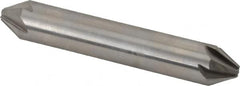 Hertel - 1/2" Head Diam, 1/2" Shank Diam, 6 Flute 60° High Speed Steel Countersink - Benchmark Tooling