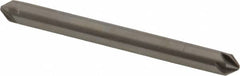 Hertel - 3/16" Head Diam, 3/16" Shank Diam, 6 Flute 82° High Speed Steel Countersink - Benchmark Tooling