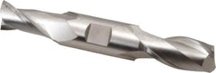 Hertel - 20mm, 1-9/16" LOC, 7/8" Shank Diam, 5-1/2" OAL, 2 Flute, Cobalt Square End Mill - Double End, Uncoated, Centercutting - Benchmark Tooling