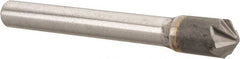 Hertel - 5/16" Head Diam, 1/4" Shank Diam, 6 Flute 100° Solid Carbide Countersink - Benchmark Tooling
