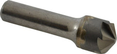 Hertel - 3/4" Head Diam, 1/2" Shank Diam, 6 Flute 120° Solid Carbide Countersink - Benchmark Tooling