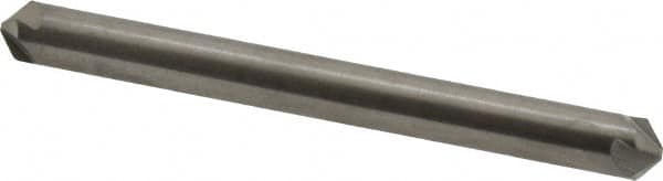 Hertel - 3/16" Head Diam, 3/16" Shank Diam, 4 Flute 100° Solid Carbide Countersink - Benchmark Tooling