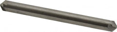 Hertel - 3/16" Head Diam, 3/16" Shank Diam, 4 Flute 100° Solid Carbide Countersink - Benchmark Tooling