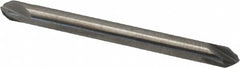 Hertel - 1/8" Head Diam, 1/8" Shank Diam, 4 Flute 60° Solid Carbide Countersink - Benchmark Tooling