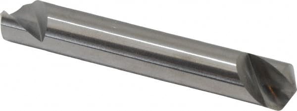 Hertel - 3/8" Head Diam, 3/8" Shank Diam, 1 Flute 120° Solid Carbide Countersink - Benchmark Tooling