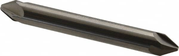 Hertel - 5/16" Head Diam, 5/16" Shank Diam, 4 Flute 60° Solid Carbide Countersink - Benchmark Tooling