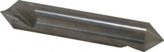 Hertel - 5/8" Head Diam, 5/8" Shank Diam, 1 Flute 82° Solid Carbide Countersink - Benchmark Tooling