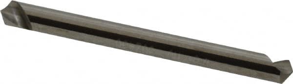 Hertel - 1/8" Head Diam, 1/8" Shank Diam, 1 Flute 110° Solid Carbide Countersink - Benchmark Tooling