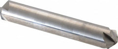 Hertel - 1/2" Head Diam, 1/2" Shank Diam, 4 Flute 110° Solid Carbide Countersink - 3" OAL, Straight Shank - Benchmark Tooling