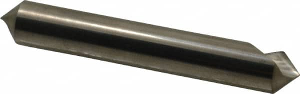 Hertel - 3/8" Head Diam, 3/8" Shank Diam, 1 Flute 90° Solid Carbide Countersink - Benchmark Tooling