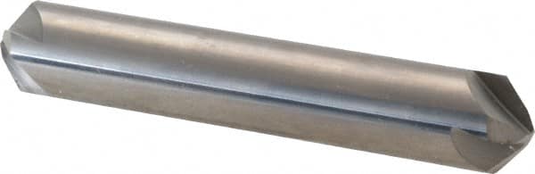 Hertel - 1/2" Head Diam, 1/2" Shank Diam, 4 Flute 100° Solid Carbide Countersink - Benchmark Tooling