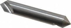 Hertel - 1/2" Head Diam, 1/2" Shank Diam, 1 Flute 82° Solid Carbide Countersink - Benchmark Tooling