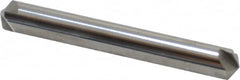 Hertel - 1/4" Head Diam, 1/4" Shank Diam, 4 Flute 120° Solid Carbide Countersink - Benchmark Tooling