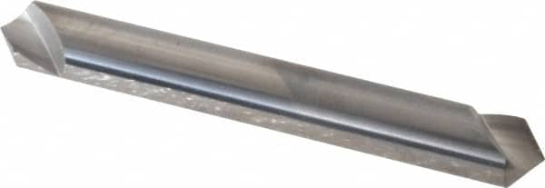 Hertel - 5/16" Head Diam, 5/16" Shank Diam, 1 Flute 100° Solid Carbide Countersink - Benchmark Tooling