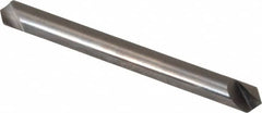 Hertel - 3/16" Head Diam, 3/16" Shank Diam, 1 Flute 100° Solid Carbide Countersink - Benchmark Tooling