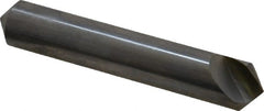 Hertel - 1/2" Head Diam, 1/2" Shank Diam, 1 Flute 100° Solid Carbide Countersink - Benchmark Tooling