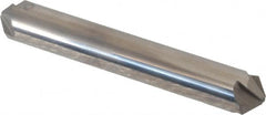 Hertel - 3/8" Head Diam, 3/8" Shank Diam, 4 Flute 100° Solid Carbide Countersink - Benchmark Tooling