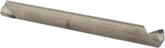 Hertel - 3/16" Head Diam, 3/16" Shank Diam, 1 Flute 120° Solid Carbide Countersink - Benchmark Tooling