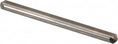 Hertel - 1/8" Head Diam, 1/8" Shank Diam, 4 Flute 110° Solid Carbide Countersink - 1-1/2" OAL, Straight Shank - Benchmark Tooling