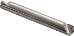 Hertel - 5/16" Head Diam, 5/16" Shank Diam, 1 Flute 120° Solid Carbide Countersink - 2-1/8" OAL, Straight Shank - Benchmark Tooling