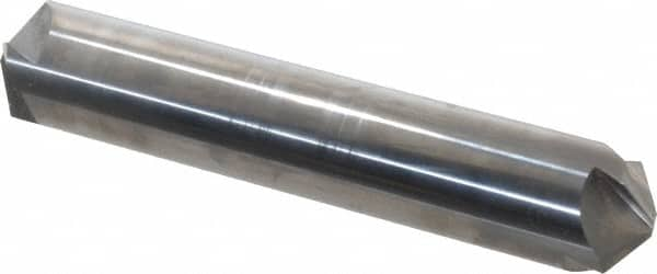 Hertel - 3/4" Head Diam, 3/4" Shank Diam, 4 Flute 120° Solid Carbide Countersink - Benchmark Tooling