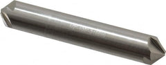 Hertel - 1/2" Head Diam, 1/2" Shank Diam, 4 Flute 100° High Speed Steel Countersink - 3" OAL, Straight Shank - Benchmark Tooling