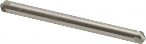 Hertel - 1/8" Head Diam, 1/8" Shank Diam, 4 Flute 110° High Speed Steel Countersink - Benchmark Tooling