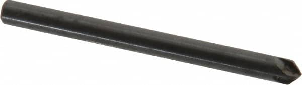 Hertel - 1/8" Head Diam, 1/8" Shank Diam, 4 Flute 90° High Speed Steel Countersink - Benchmark Tooling