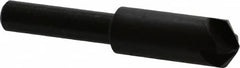 Hertel - 3/8" Head Diam, 1/4" Shank Diam, 4 Flute 110° High Speed Steel Countersink - Benchmark Tooling