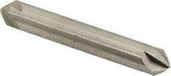 Hertel - 3/8" Head Diam, 3/8" Shank Diam, 4 Flute 82° High Speed Steel Countersink - 2-1/2" OAL, Straight Shank - Benchmark Tooling