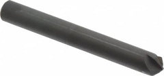 Hertel - 1/4" Head Diam, 1/4" Shank Diam, 4 Flute 100° High Speed Steel Countersink - Benchmark Tooling