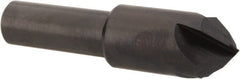 Hertel - 1/2" Head Diam, 3/8" Shank Diam, 4 Flute 82° High Speed Steel Countersink - Benchmark Tooling