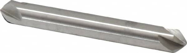 Hertel - 1/4" Head Diam, 1/4" Shank Diam, 4 Flute 82° High Speed Steel Countersink - Benchmark Tooling