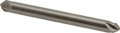 Hertel - 3/16" Head Diam, 3/16" Shank Diam, 4 Flute 82° High Speed Steel Countersink - Benchmark Tooling