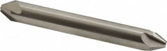 Hertel - 1/4" Head Diam, 1/4" Shank Diam, 4 Flute 60° High Speed Steel Countersink - Benchmark Tooling