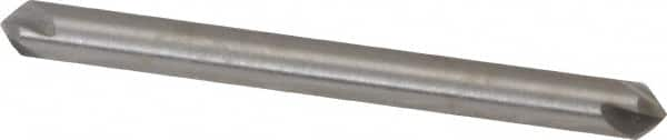 Hertel - 1/8" Head Diam, 1/8" Shank Diam, 4 Flute 82° High Speed Steel Countersink - Benchmark Tooling