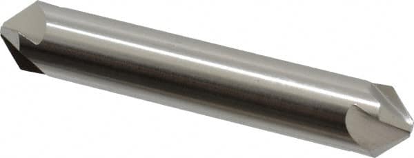 Hertel - 1/2" Head Diam, 1/2" Shank Diam, 4 Flute 90° High Speed Steel Countersink - Benchmark Tooling