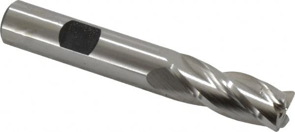 Hertel - 1/2" Diam 4 Flute Cobalt 0.045" Corner Radius End Mill - Benchmark Tooling