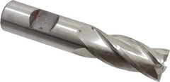 Hertel - 3/4", 4 Flute, Cobalt, 0.02" Corner Radius End Mill - 3-7/8" OAL, Right Hand Flute, 1-5/8" LOC, Right Hand Cut - Benchmark Tooling