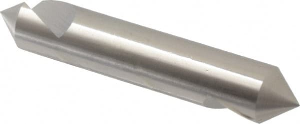 Hertel - 5/8" Head Diam, 5/8" Shank Diam, 1 Flute 82° High Speed Steel Countersink - Benchmark Tooling