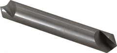 Hertel - 3/8" Head Diam, 3/8" Shank Diam, 1 Flute 100° High Speed Steel Countersink - Benchmark Tooling