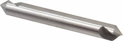 Hertel - 1/4" Head Diam, 1/4" Shank Diam, 1 Flute 82° High Speed Steel Countersink - Benchmark Tooling