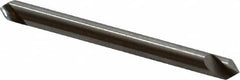 Hertel - 1/8" Head Diam, 1/8" Shank Diam, 1 Flute 82° High Speed Steel Countersink - Benchmark Tooling