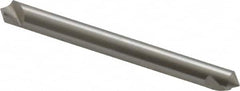 Hertel - 3/16" Head Diam, 3/16" Shank Diam, 1 Flute 100° High Speed Steel Countersink - Benchmark Tooling