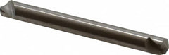 Hertel - 3/16" Head Diam, 3/16" Shank Diam, 1 Flute 120° High Speed Steel Countersink - Benchmark Tooling